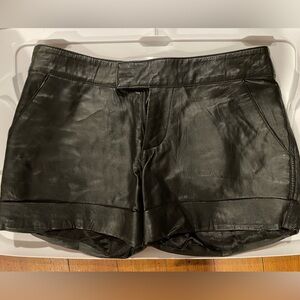 Sanctuary Leather Shorts size 24
